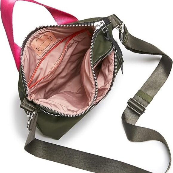 ShortyLOVE Amuse Medium Crossbody Bag - Womens Stylish Nylon Everyday Handbag - Picture 6 of 9